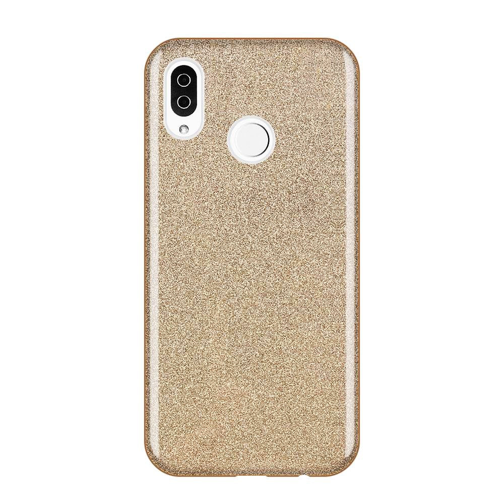 Capa Wozinsky Glitter brilhante para Samsung Galaxy A50s  -  Galaxy A50  -  Galaxy A30s dourado