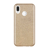Capa Wozinsky Glitter brilhante para Samsung Galaxy A50s  -  Galaxy A50  -  Galaxy A30s dourado