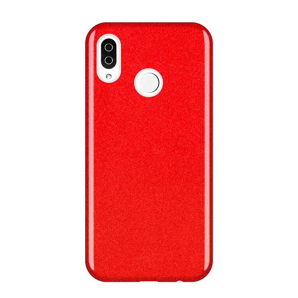 Capa brilhante Wozinsky capa brilhante para Samsung Galaxy A50s  -  Galaxy A50  -  Galaxy A30s vermelho