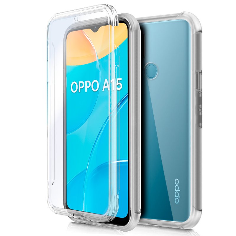 Capa para Oppo A15  Silicone 3D Transparente