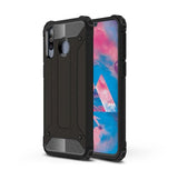Capa Hybrid Armor Capa resistente e resistente para Samsung Galaxy M30 preta