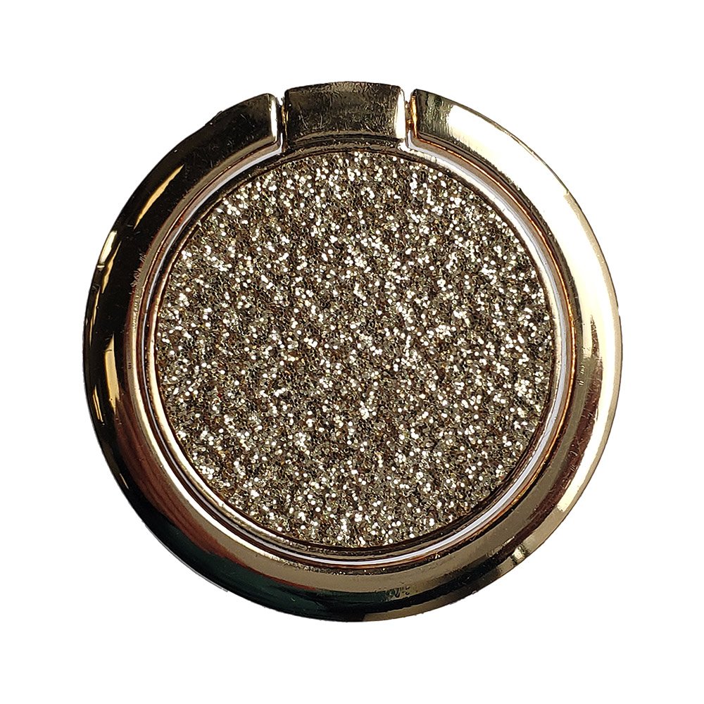Suporte de anel de suporte de brilho para smartphone ouro