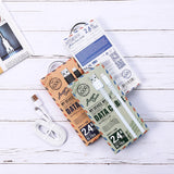 Cabo plano USB  -  USB Tipo-C Remax Armor Series 5V 2.4A preto (RC-116a)