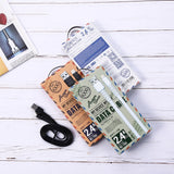 Cabo USB plano  -  Lightning Remax Armor Series 5V 2.4A azul (RC-116i)