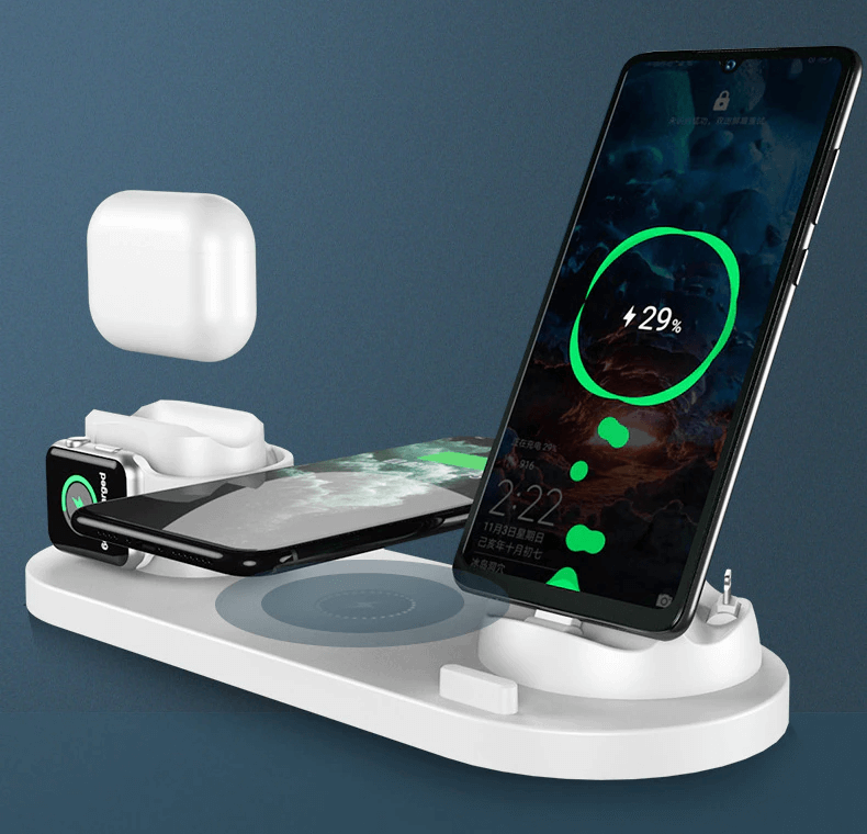 Carregador Wireless 10W para iPhone - Apple Watch - AirPods