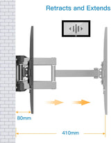 Suporte TV 32" - 55" Articulável Giratório Inclinável Capacidade 45KG / VESA 400 x 400 mm