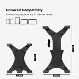 Suporte Veicular Universal para Tablet 7" a 10.5"