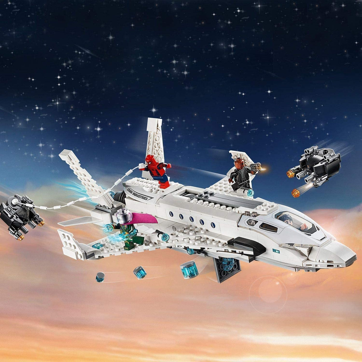 LEGO Marvel Super Heroes 76130 O Avião a Jato de Stark e o Ataque do Drone