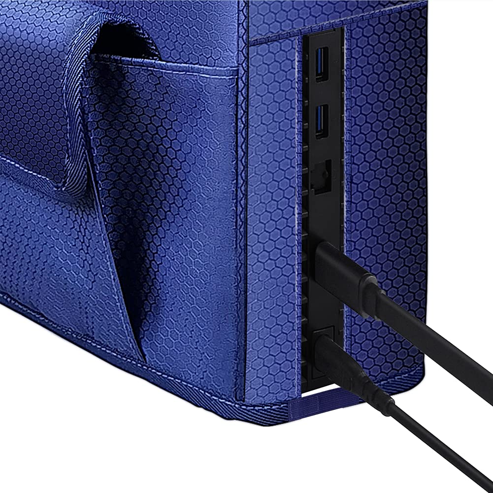 Case de Proteção Para Consola Sony PS5 com Suporte para Comando e Headset