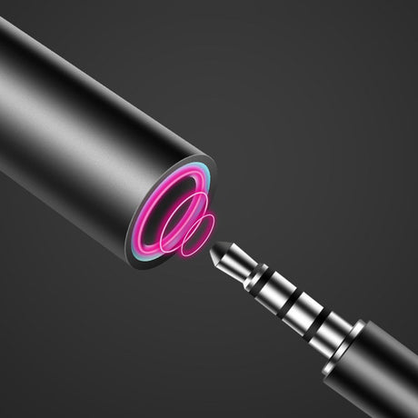 Adaptador fêmea USB Tipo-C para miniplugue de 35 mm preto