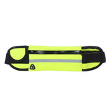 Ultimate Running Belt com porta-garrafa e saída para fone de ouvido verde