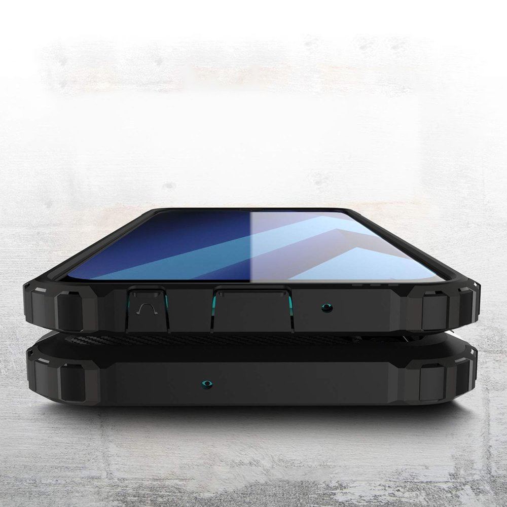 Capa Hybrid Armor Capa resistente e resistente para Samsung Galaxy A70 azul