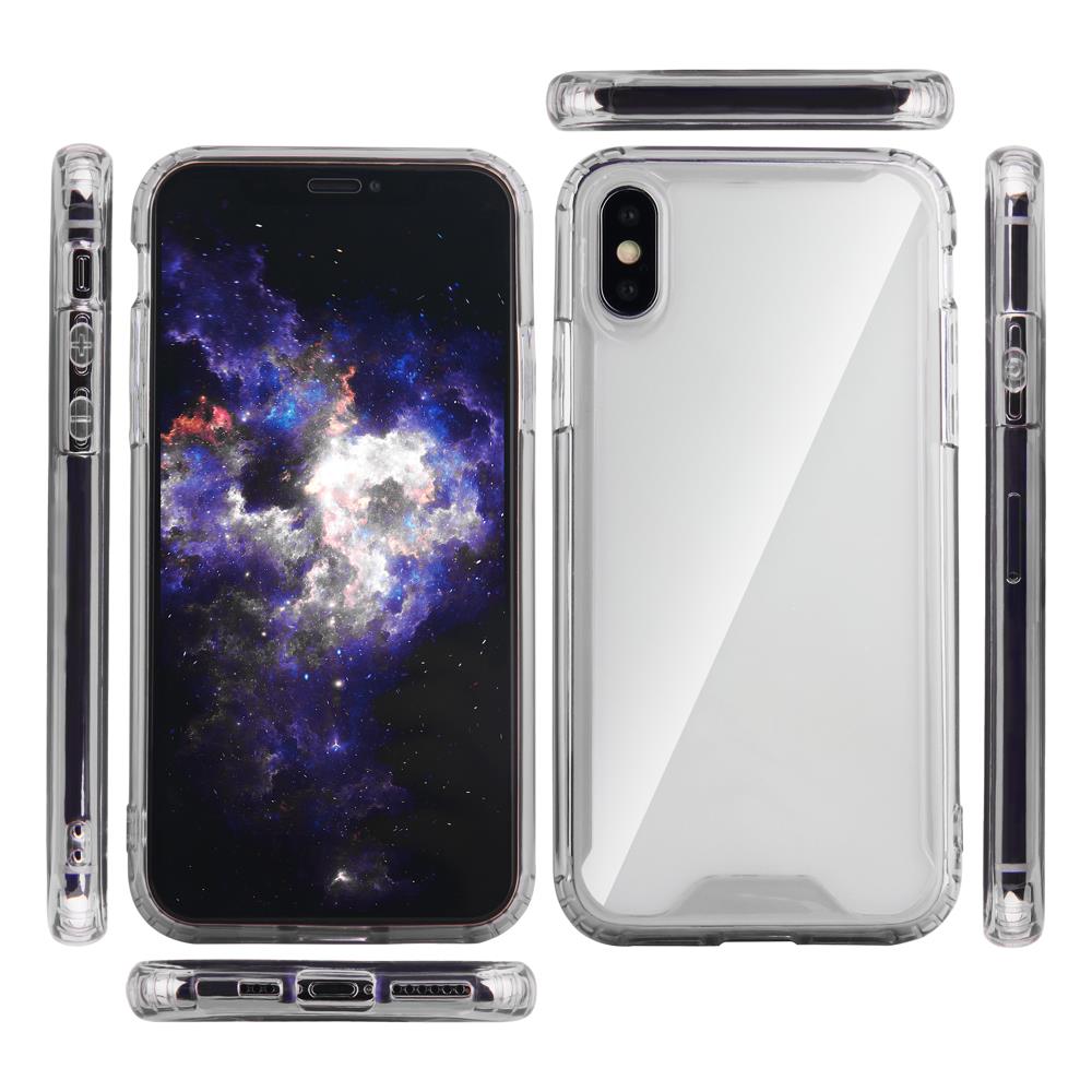 Capa para PC Clear Armor com capa de TPU para Motorola Moto G7 Plus transparente