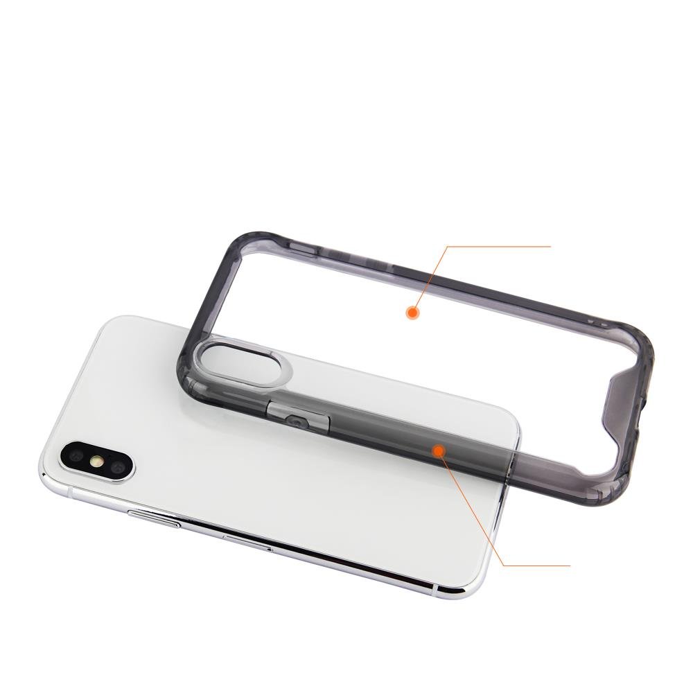 Capa para PC Clear Armor com capa de TPU para Motorola Moto G7 Plus transparente