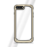 Capa Solid Frame para PC com proteção de TPU para Huawei Mate 20 Lite dourado