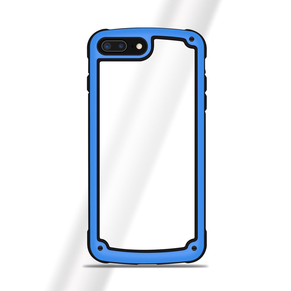 Capa Solid Frame para PC com proteção de TPU para Huawei P20 Pro azul