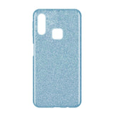 Capa Wozinsky Glitter brilhante para Samsung Galaxy A40 azul
