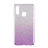Capa Wozinsky Glitter brilhante para Samsung Galaxy A40 roxo