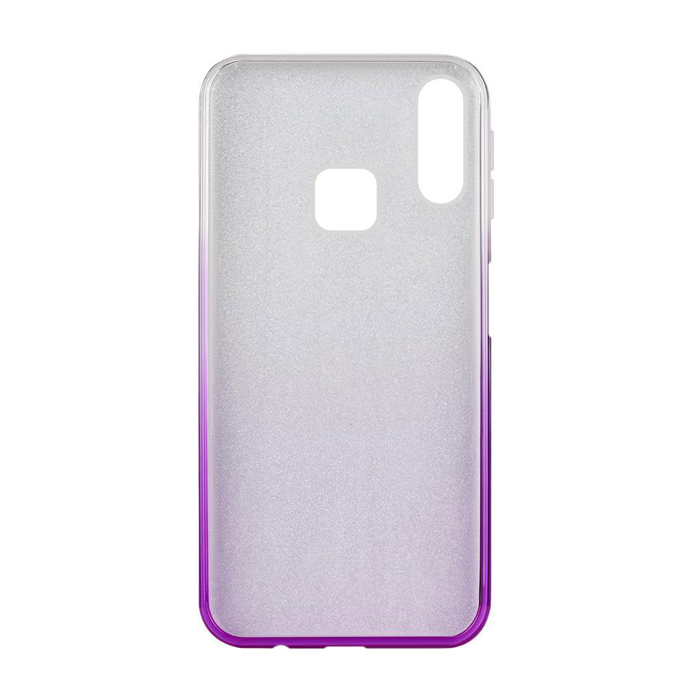 Capa Wozinsky Glitter brilhante para Samsung Galaxy A40 roxo