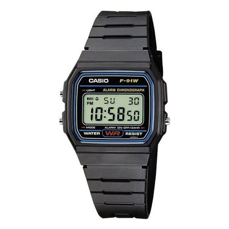 Relógio CASIO F91WM9AEF - Preto