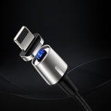 Baseus adaptador de plugue de zinco para cabo USB micro USB magnético (CAMXC-E)