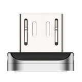 Baseus adaptador de plugue de zinco para cabo USB micro USB magnético (CAMXC-E)
