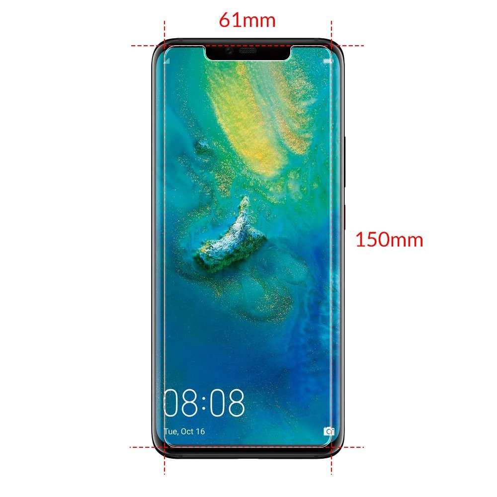 Protetor de tela de vidro temperado Wozinsky SCO (somente centro de tela) para Huawei Mate 20