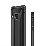 Capa Hybrid Armor Capa resistente e resistente para Samsung Galaxy A20e preta