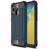 Capa Hybrid Armor Capa resistente e resistente para Samsung Galaxy A20e azul