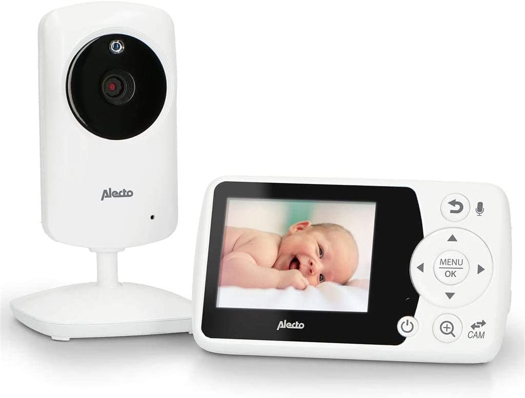 Alecto Dvm-64 - Monitor de Vídeo de Bebé Branco