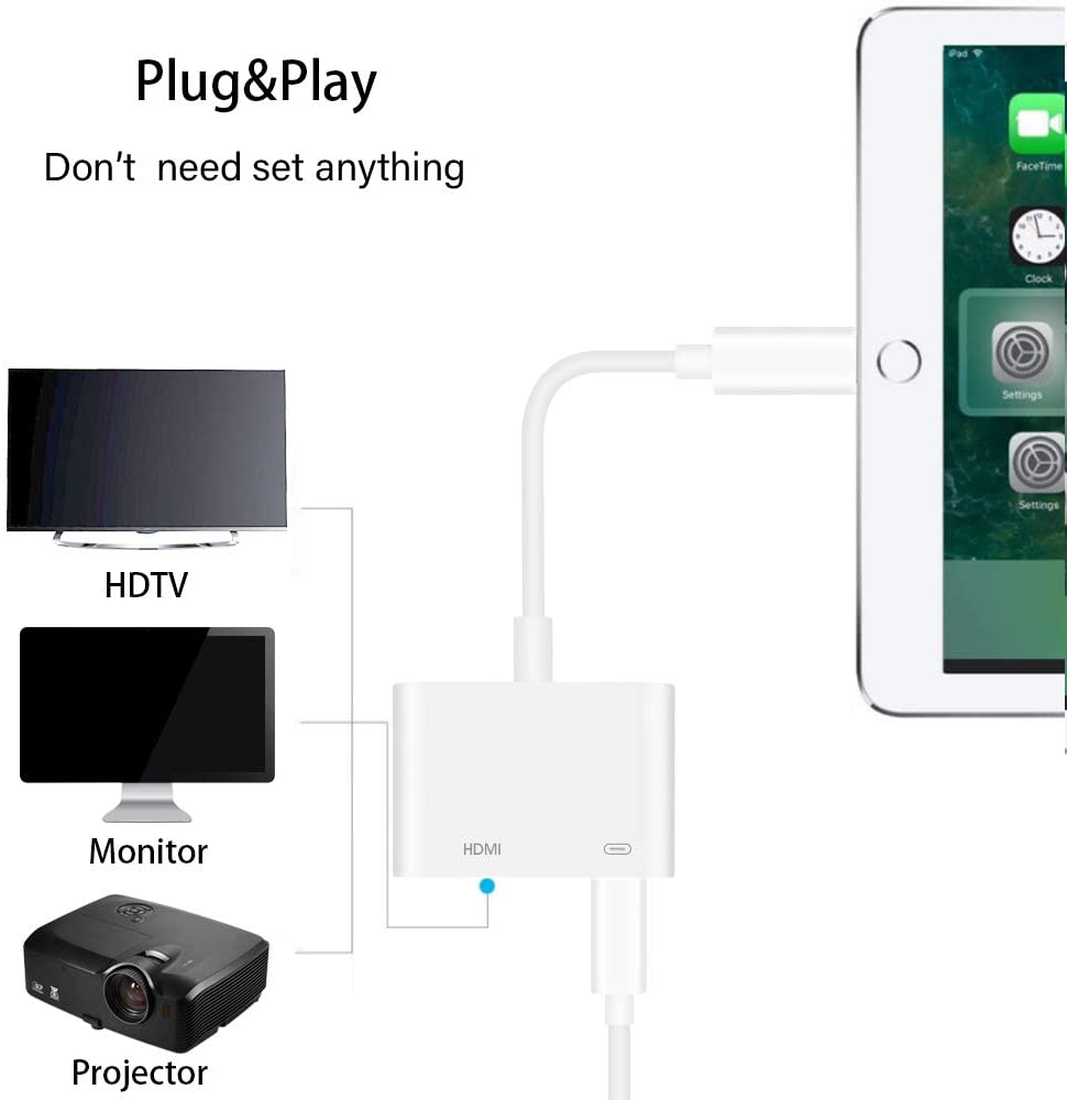 Adaptador Lightning para HDMI iPhone/iPad