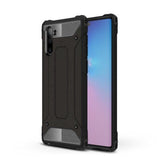 Capa Hybrid Armor Capa resistente e resistente para Samsung Galaxy Note 10 preta