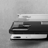 Capa Hybrid Armor Capa resistente e resistente para Huawei P Smart Z preta