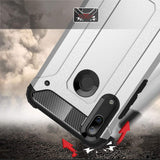 Capa Hybrid Armor Capa resistente e resistente para Huawei P Smart Z preta
