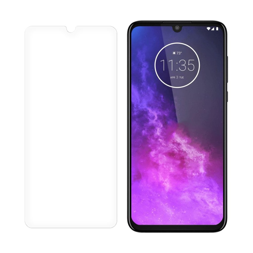 Protetor de tela de vidro temperado 9H para Motorola One Zoom