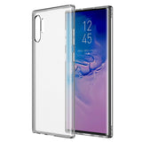 Baseus Simple Series Capa em gel transparente TPU para Samsung Galaxy Note 10 Plus transparente (ARSANOTE10P-02)