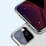 Baseus Simple Series Capa em gel transparente TPU para iPhone 11 preto (5ARAPIPH61S-01)