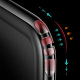 Baseus Safety Airbags Case Cover com cantos fortes iPhone 11 transparente (ARAPIPH61S-SF02)