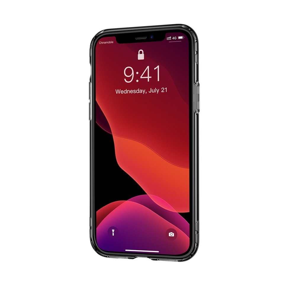 Baseus Safety Airbags Case Cover com cantos fortes iPhone 11 transparente (ARAPIPH61S-SF02)