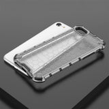 Capa de armadura de favo de mel com amortecedor de TPU para iPhone 8  -  iPhone 7 verde
