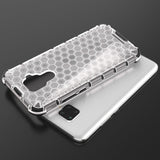 Capa de armadura de favo de mel com pára-choque de TPU para Huawei Mate 30 Lite  -  Huawei Nova 5i Pro verde