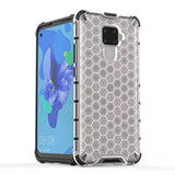 Capa de armadura de favo de mel com proteção de TPU para Huawei Mate 30 Lite  -  Huawei Nova 5i Pro transparente
