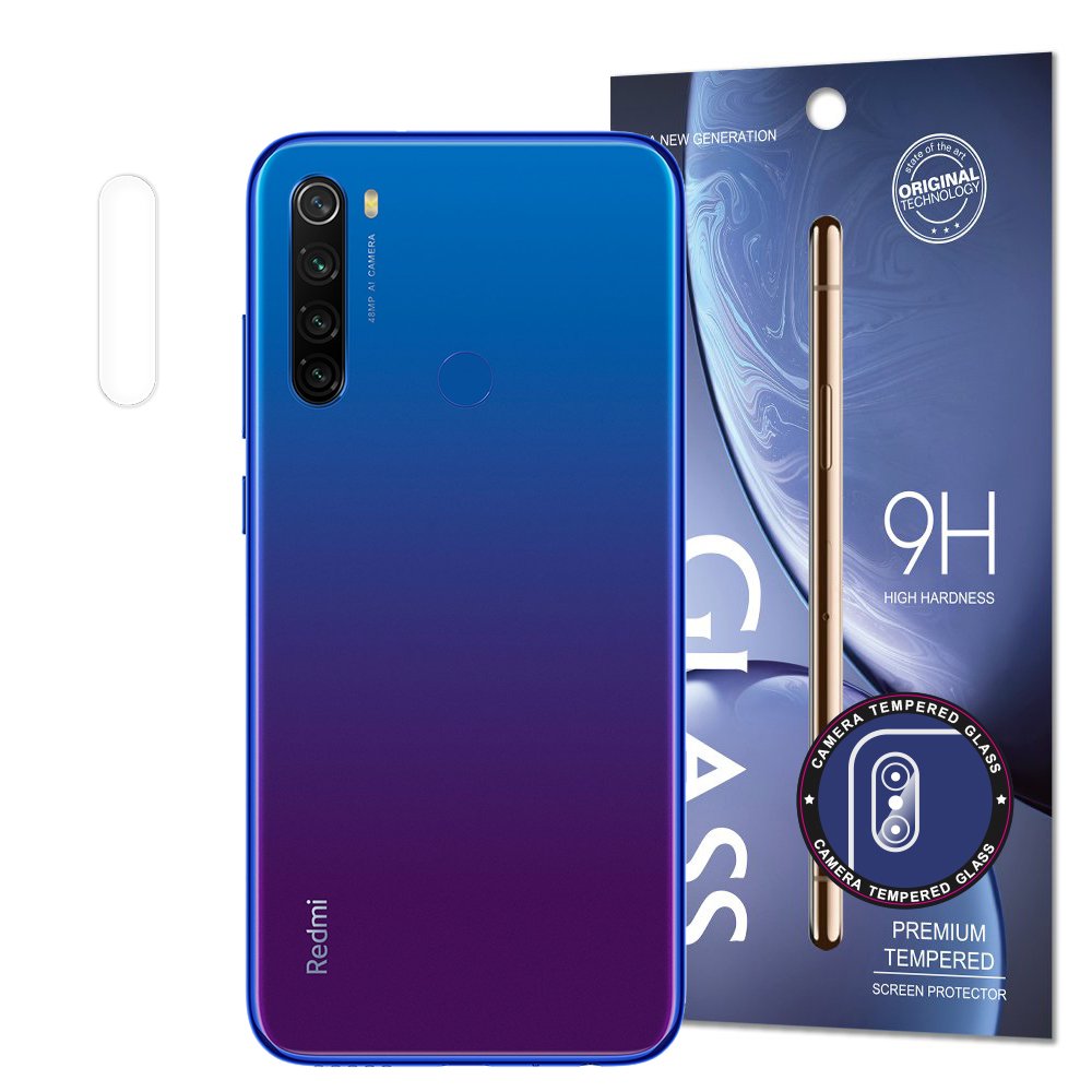 Câmera de vidro temperado protetor de vidro 9H super durável Xiaomi Redmi Note 8T