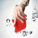 Suporte de silicone para telefone para carro painel mesa suporte azul