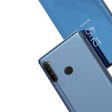 Capa transparente da caixa para Xiaomi Redmi Note 8 azul