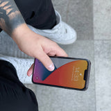 Wozinsky Vidro Temperado Cola Completa Protetor de Tela Super Resistente Totalmente Coberto com Caixa de Moldura Amigável para Xiaomi Redmi Note 8 Pro preto
