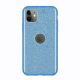 Capa brilhante Wozinsky com brilho para iPhone 11 azul
