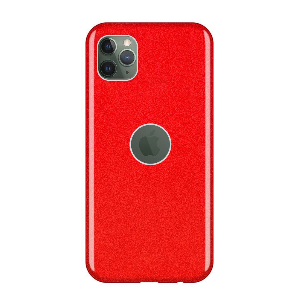 Capa brilhante Wozinsky com brilho para iPhone 11 Pro vermelho