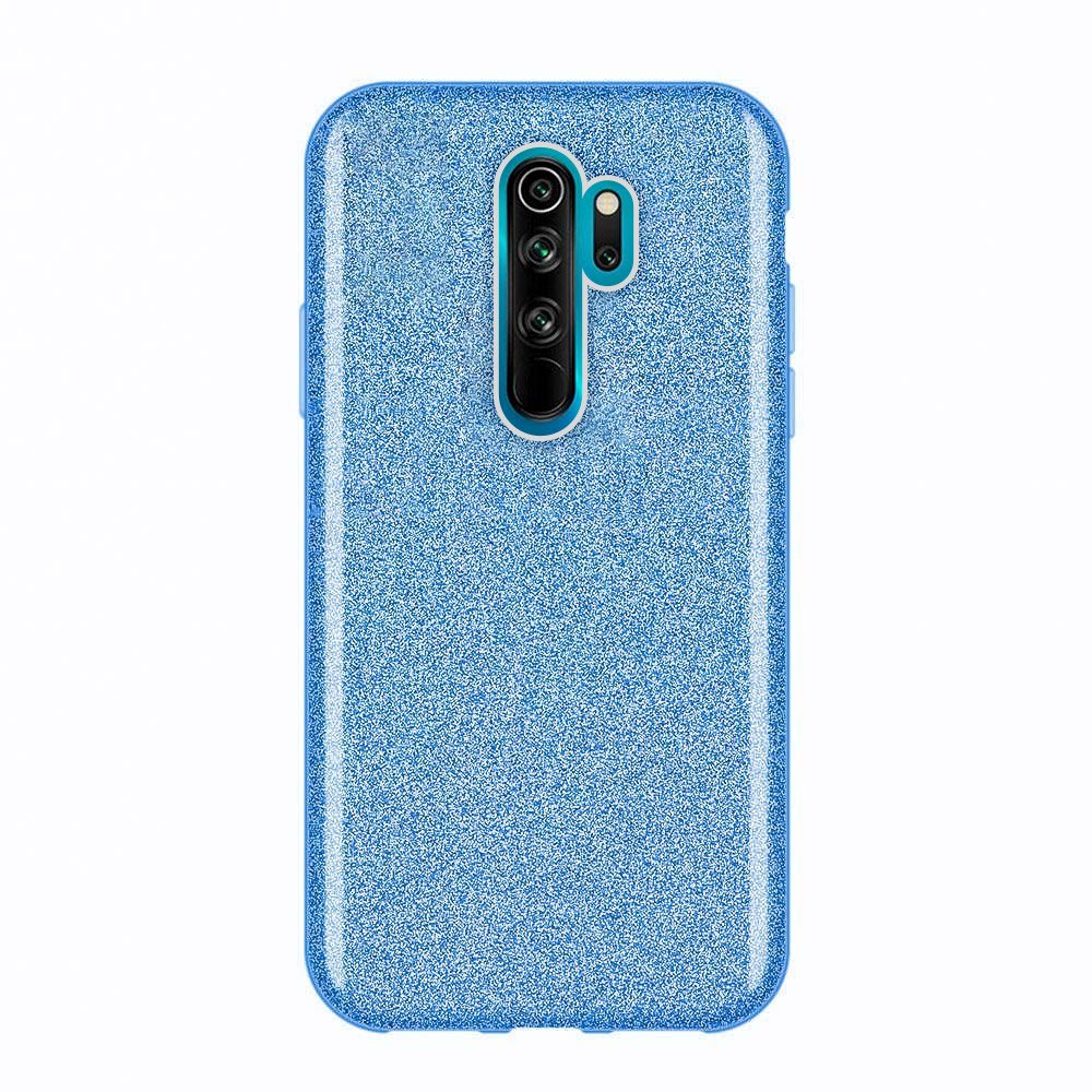 Capa brilhante Wozinsky para Xiaomi Redmi Note 8 Pro azul