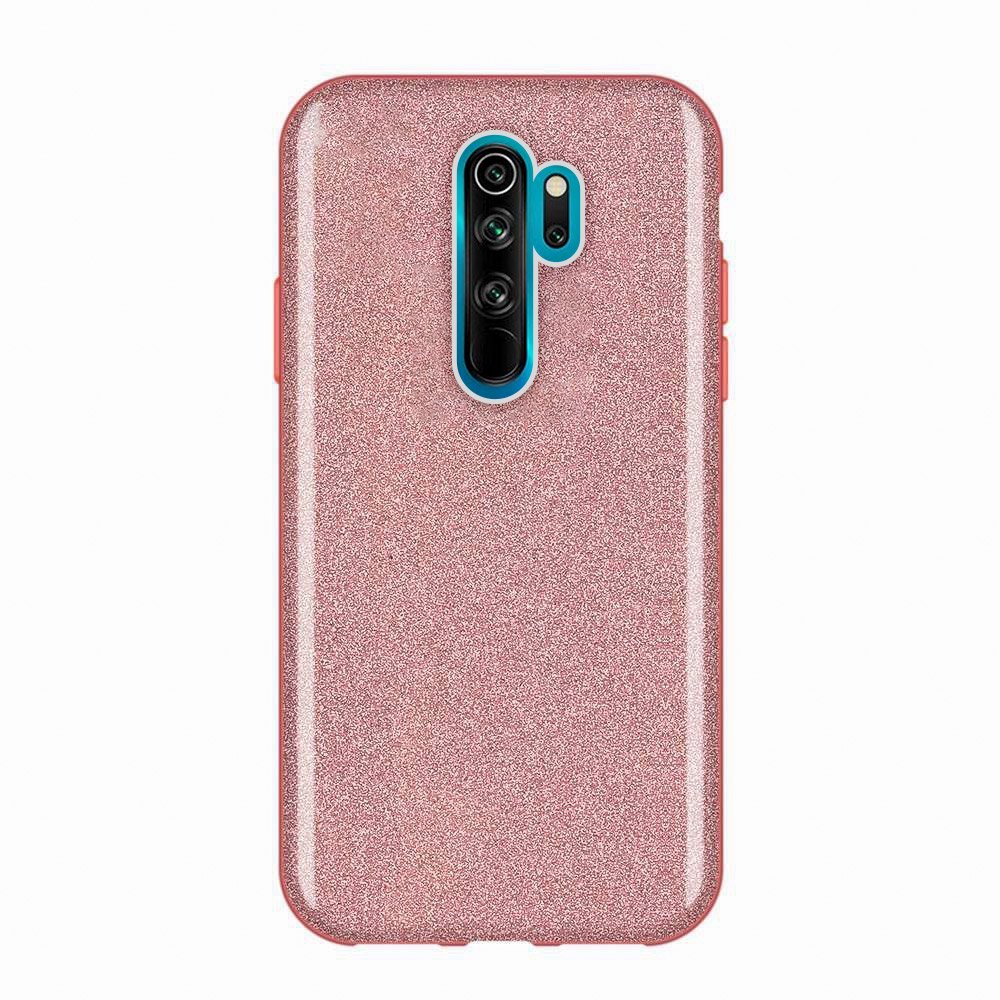 Capa brilhante Wozinsky para Xiaomi Redmi Note 8 Pro rosa